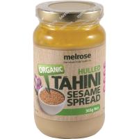 Melrose Organic Tahini Sesame Spread Hulled 365g